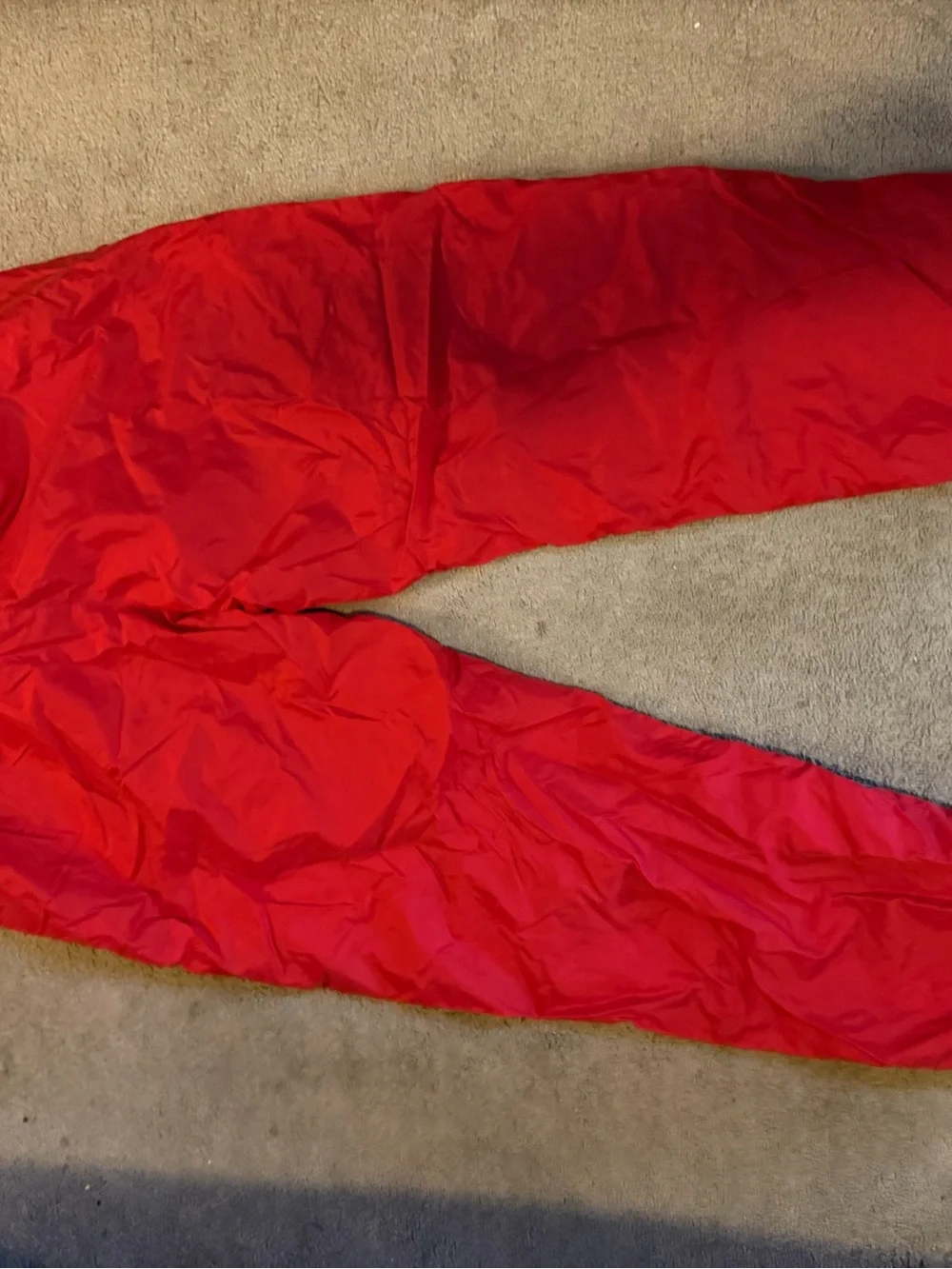 adidas Red Mesh-Lined Athletic Shorts